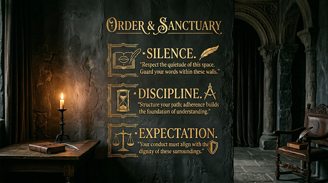 Dungeon rule wall connecting narrative to chat